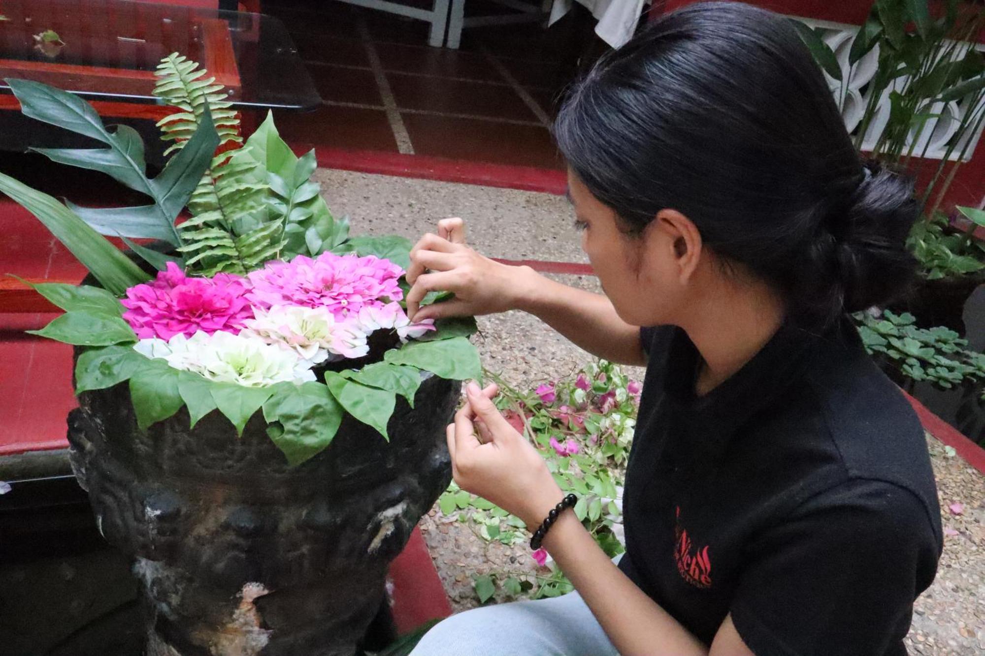 La Niche D'Angkor Boutique Hotel Siem Reap Zewnętrze zdjęcie